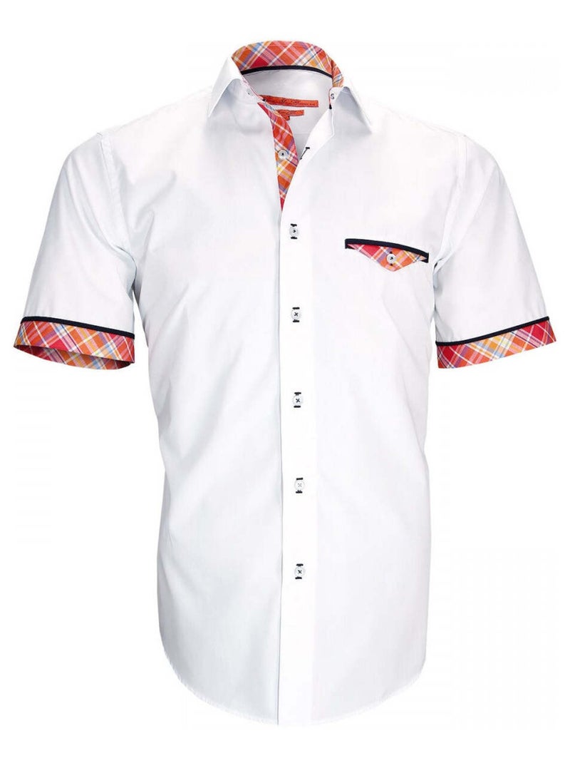 Chemisette mode WIGHT Blanc Rouge Bleu - Kiabi