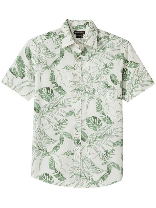 Chemisette popeline hawaïenne - atlas for men - Kiabi Chemisette popeline hawaïenne - atlas for men - Kiabi