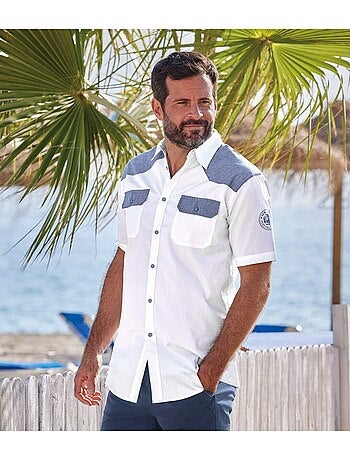 Chemisette Popeline Palm Coast - ATLAS FOR MEN