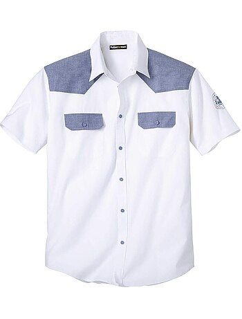 Chemisette popeline palm coast - atlas for men