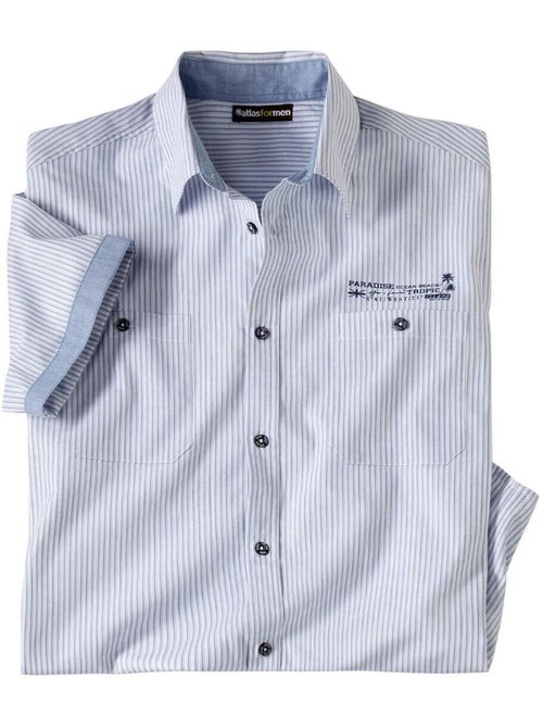 Chemisette popeline west island - atlas for men - Kiabi Chemisette popeline west island - atlas for men - Kiabi