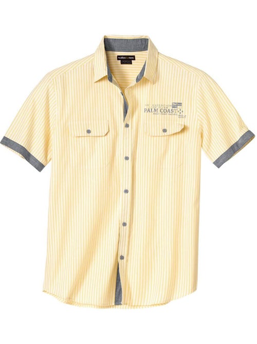 Chemisette Rayée Sunny - ATLAS FOR MEN - Kiabi Chemisette Rayée Sunny - ATLAS FOR MEN - Kiabi