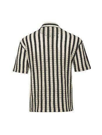 Chemisette Rayures Homme Kaporal