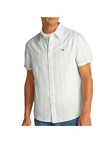 Chemisette Rayures Homme Tommy Hilfiger Linen Blend