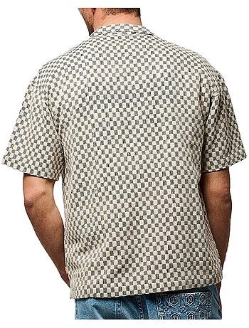 Chemisette vichy Homme Kaporal