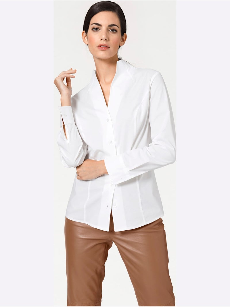 Chemisier - Taille Standard - Helline Blanc - Kiabi