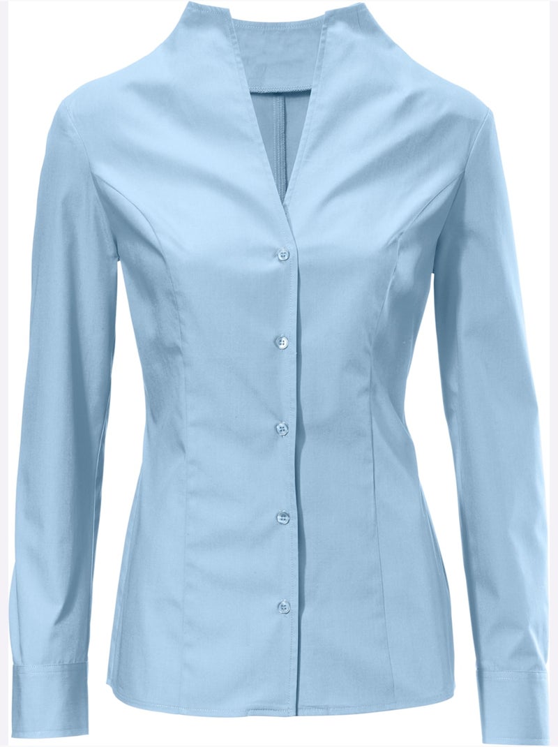 Chemisier - Taille Standard - Helline Bleu - Kiabi