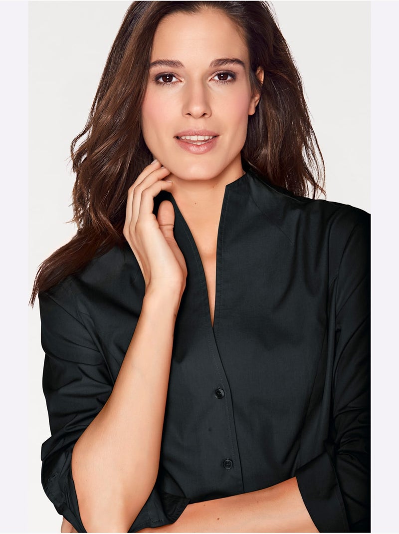 Chemisier - Taille Standard - Helline Noir - Kiabi