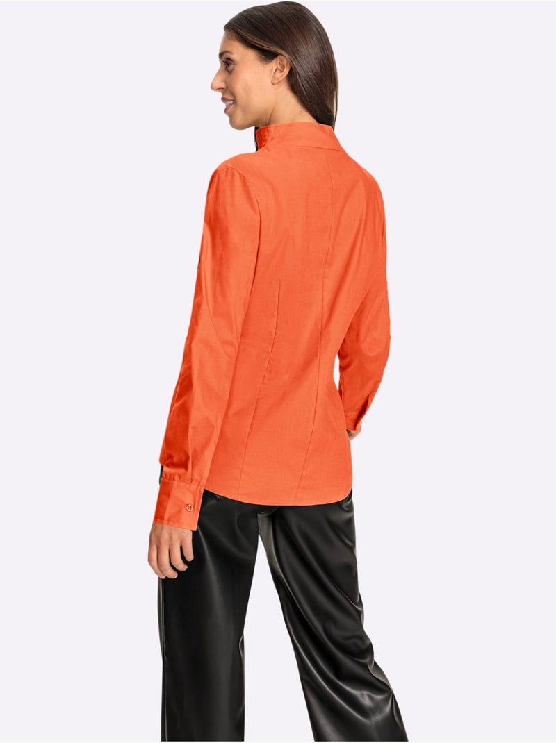 Chemisier - Taille Standard - Helline Orange - Kiabi