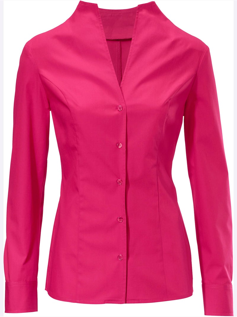 Chemisier - Taille Standard - Helline Rose fushia - Kiabi