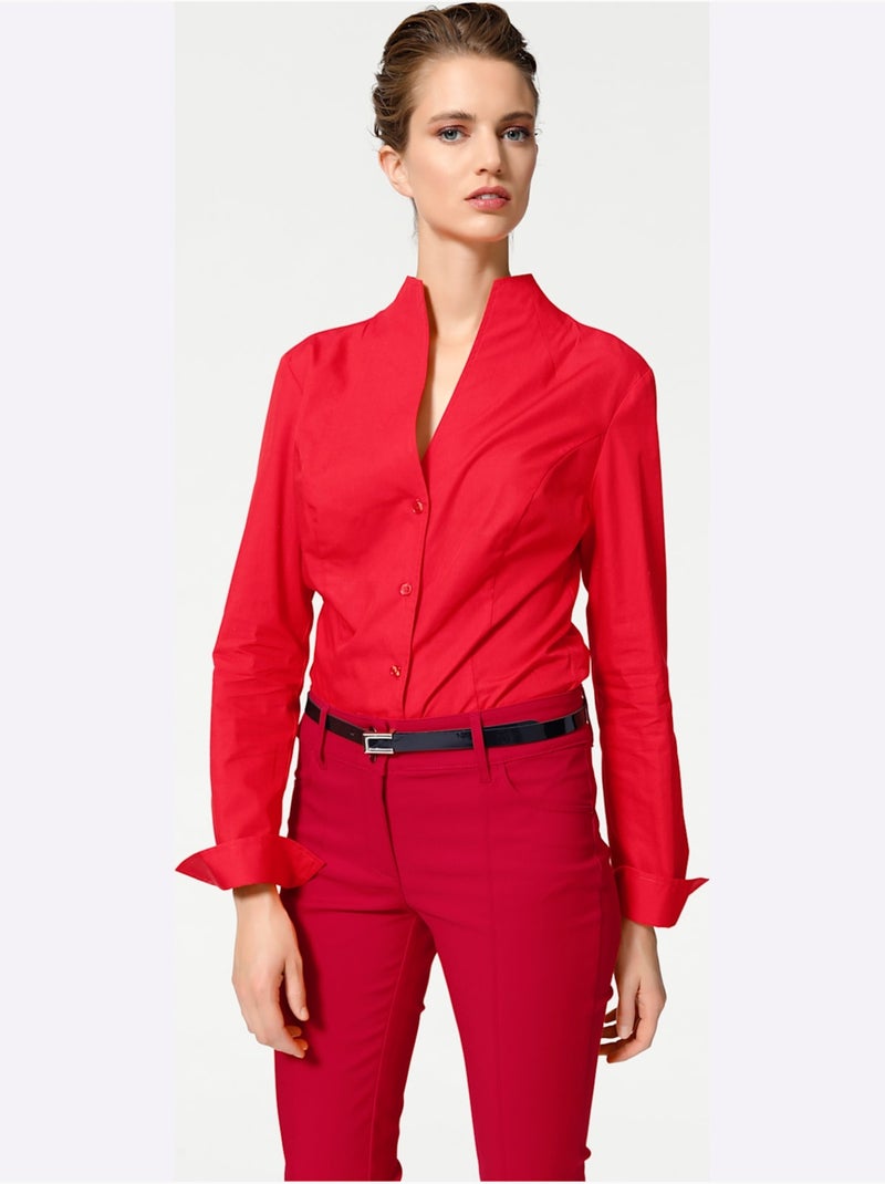Chemisier - Taille Standard - Helline Rouge - Kiabi