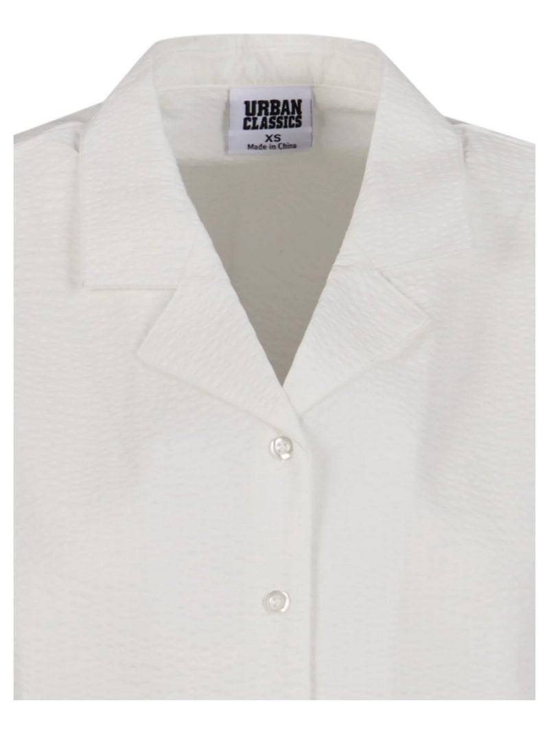 Chemisier - urban classics Blanc - Kiabi