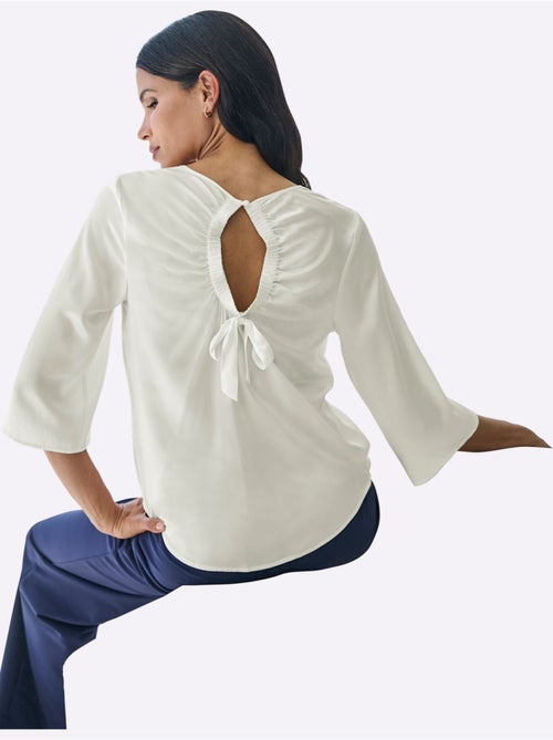 Chemisier 47% Soie - Taille Standard - helline - Kiabi