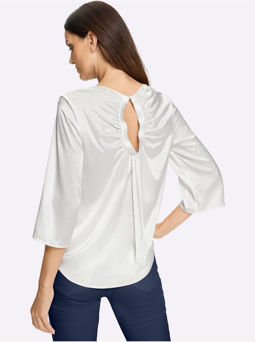 Chemisier 47% Soie - Taille Standard - helline - Kiabi