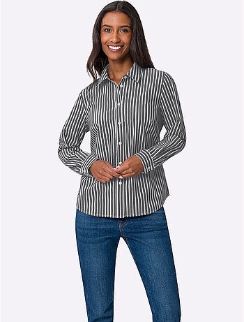 Chemisier 67% Coton - Taille Standard - Helline