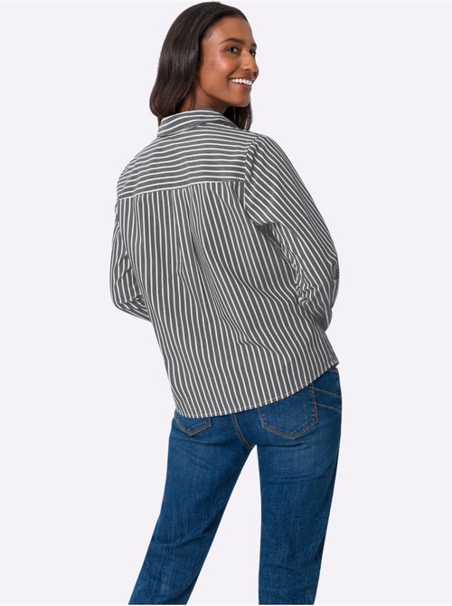 Chemisier 67% Coton - Taille Standard - helline - Kiabi