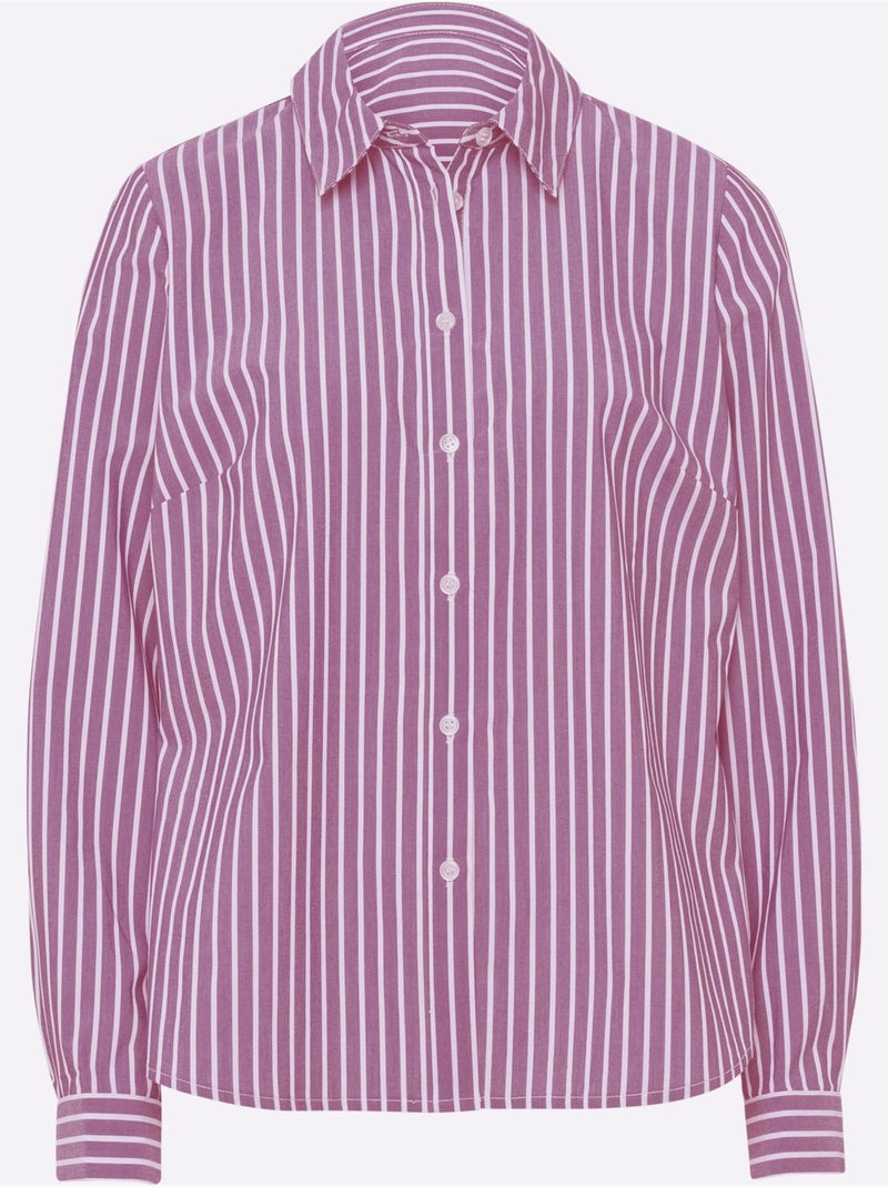 Chemisier 67% Coton - Taille Standard - Helline Bruyère/Menthe - Kiabi