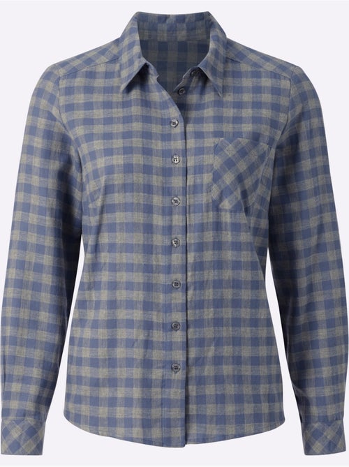 Chemisier 75% Coton - Taille Standard - Witt - Kiabi Chemisier 75% Coton - Taille Standard - Witt - Kiabi