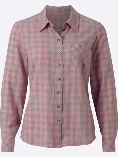 Chemisier 75% Coton - Taille Standard - Witt - Kiabi Chemisier 75% Coton - Taille Standard - Witt - Kiabi