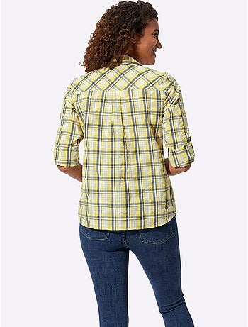 Chemisier à Carreaux 50% Coton - Taille Standard - Witt