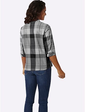 Chemisier à Carreaux 50% Coton - Taille Standard - Witt