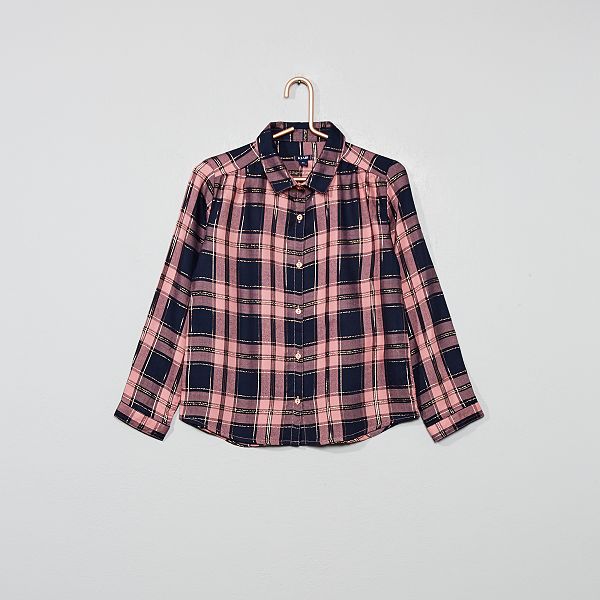 chemise à carreaux