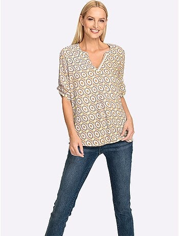 Chemisier à Enfiler Pure Viscose - Taille Standard - Helline