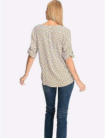 Chemisier à Enfiler Pure Viscose - Taille Standard - Helline