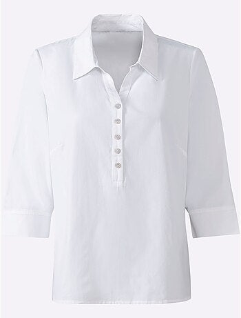 Chemisier à Enfiler 50% Coton - Taille Standard - Witt
