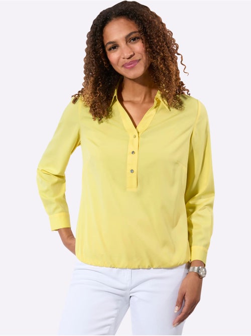 Chemisier à Enfiler En Polyester Recyclé - Taille Standard - Witt - Kiabi Chemisier à Enfiler En Polyester Recyclé - Taille Standard - Witt - Kiabi