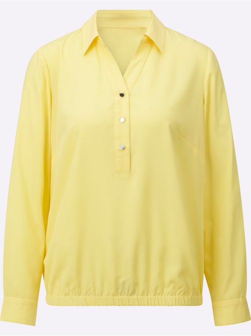 Chemisier à Enfiler En Polyester Recyclé - Taille Standard - Witt - Kiabi Chemisier à Enfiler En Polyester Recyclé - Taille Standard - Witt - Kiabi