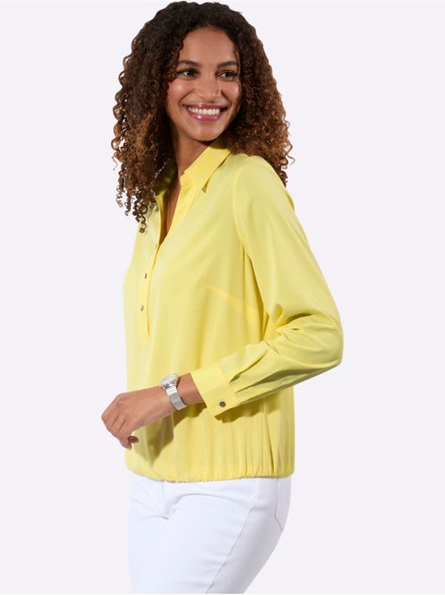 Chemisier à Enfiler En Polyester Recyclé - Taille Standard - Witt - Kiabi Chemisier à Enfiler En Polyester Recyclé - Taille Standard - Witt - Kiabi
