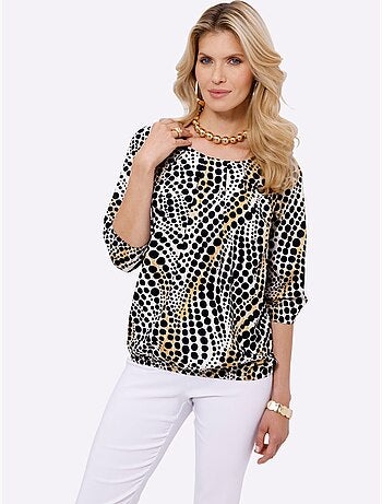 Chemisier à Enfiler Finitions Extensibles - Taille Standard - Moda Vilona