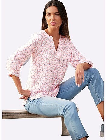 Chemisier à Enfiler Pure Viscose - Taille Standard - Helline