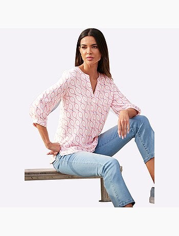 Chemisier à Enfiler Pure Viscose - Taille Standard - Helline