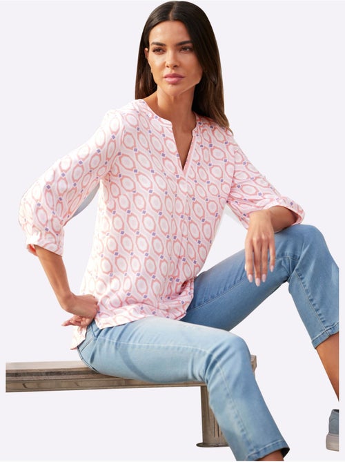 Chemisier à Enfiler Pure Viscose - Taille Standard - Helline - Kiabi