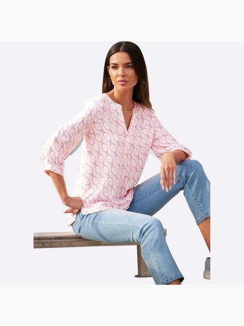 Chemisier à Enfiler Pure Viscose - Taille Standard - Helline - Kiabi