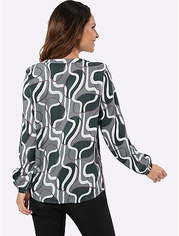 Chemisier à enfiler pure viscose - taille standard - witt