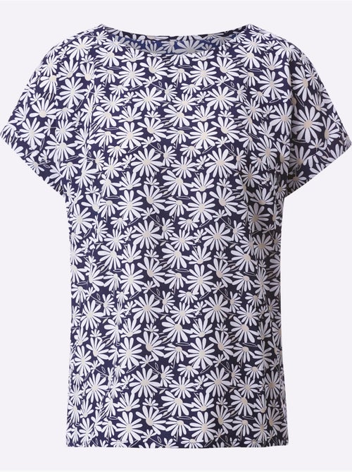 Chemisier à Enfiler Qualité Crêpe Facile à Entretenir - Taille Standard - Moda Vilona - Kiabi