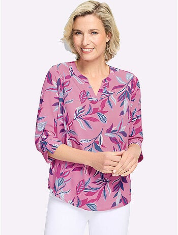 Chemisier à enfiler qualité tissée - taille standard - moda vilona