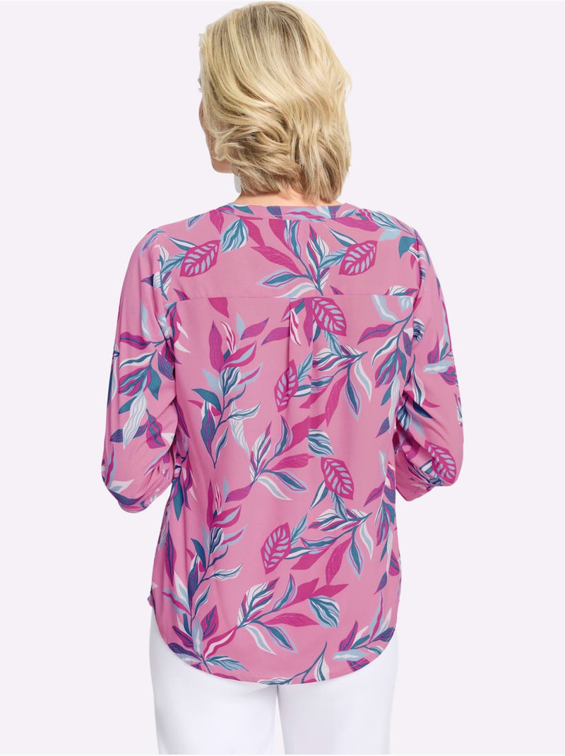 Chemisier à enfiler qualité tissée - taille standard - moda vilona Rose - Kiabi
