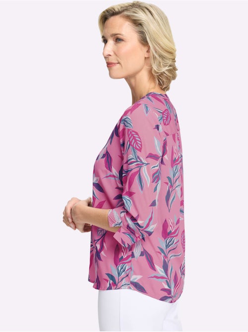 Chemisier à enfiler qualité tissée - taille standard - moda vilona - Kiabi Chemisier à enfiler qualité tissée - taille standard - moda vilona - Kiabi