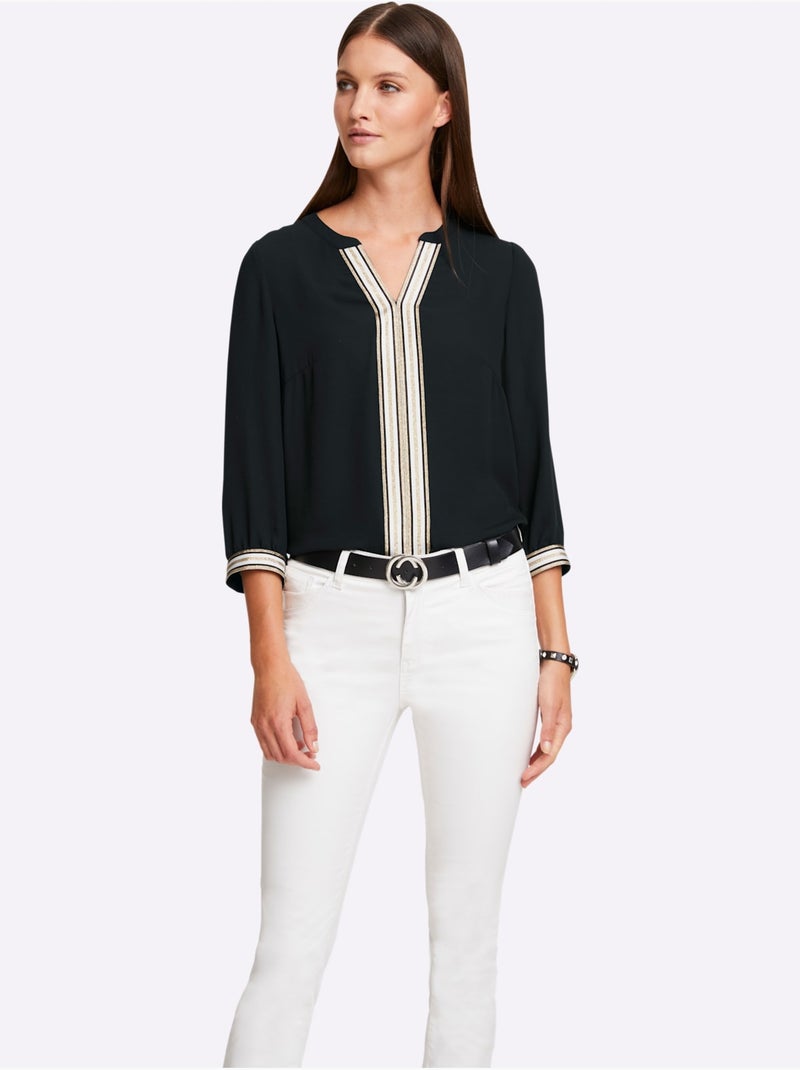 Chemisier à Enfiler Version élégante Sans Fermeture - Taille Standard - Helline Noir - Kiabi