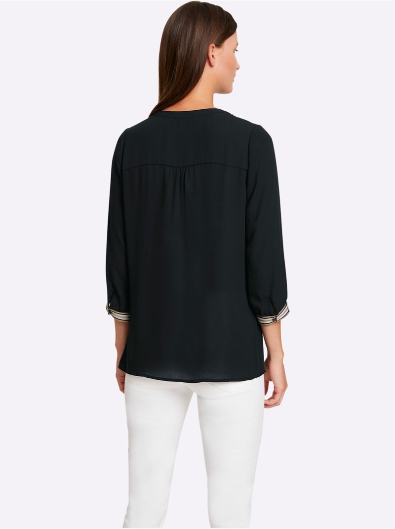 Chemisier à Enfiler Version élégante Sans Fermeture - Taille Standard - Helline Noir - Kiabi