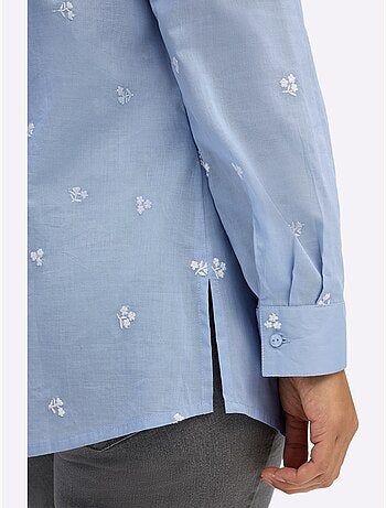Chemisier à Fleurs - Taille Standard - Sheego