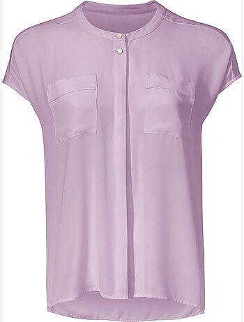 Chemisier à Manches Courtes Chemisier Moderne - Taille Standard - helline