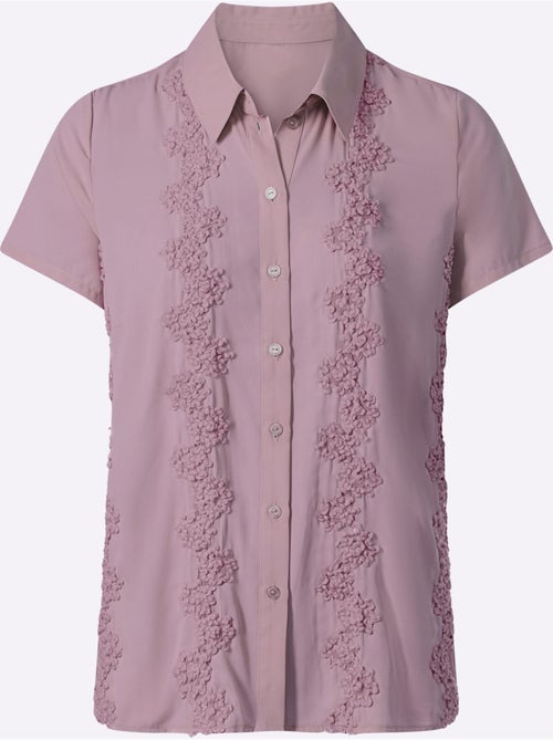 Chemisier à Manches Courtes Qualité Polyester Douce Et Fluide - Taille Standard - Witt - Kiabi Chemisier à Manches Courtes Qualité Polyester Douce Et Fluide - Taille Standard - Witt - Kiabi
