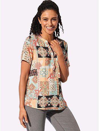 Chemisier à Manches Courtes Qualité Tissée - Taille Standard - Witt