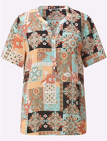 Chemisier à Manches Courtes Qualité Tissée - Taille Standard - Witt