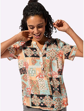Chemisier à Manches Courtes Qualité Tissée - Taille Standard - Witt